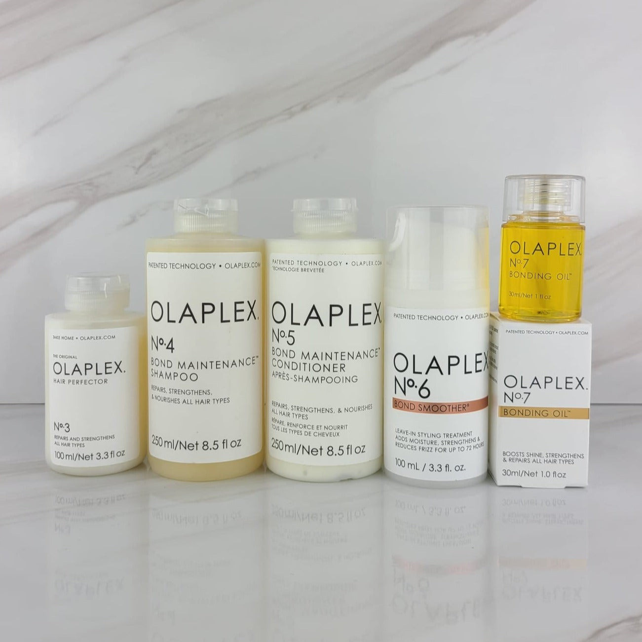 OLAPLEX No. 3, 4, 5, 6 & 7 HAIR TREATMENT 5pc Set