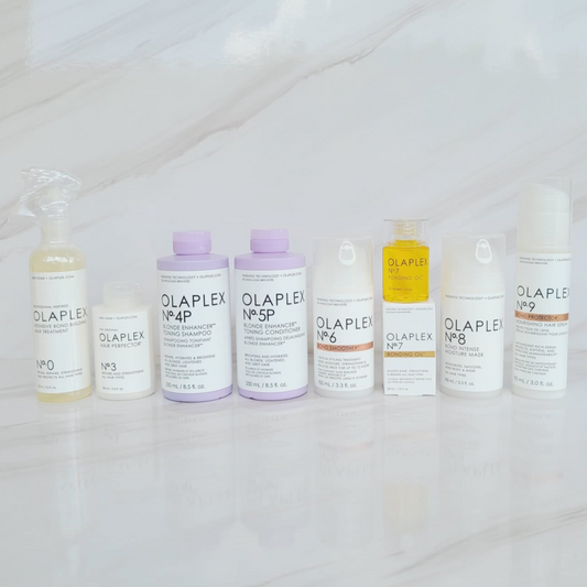 OLAPLEX No. 0, 3, 4P, 5P, 6, 7, 8 & 9 BLONDE HAIR TREATMENT 8pc Set