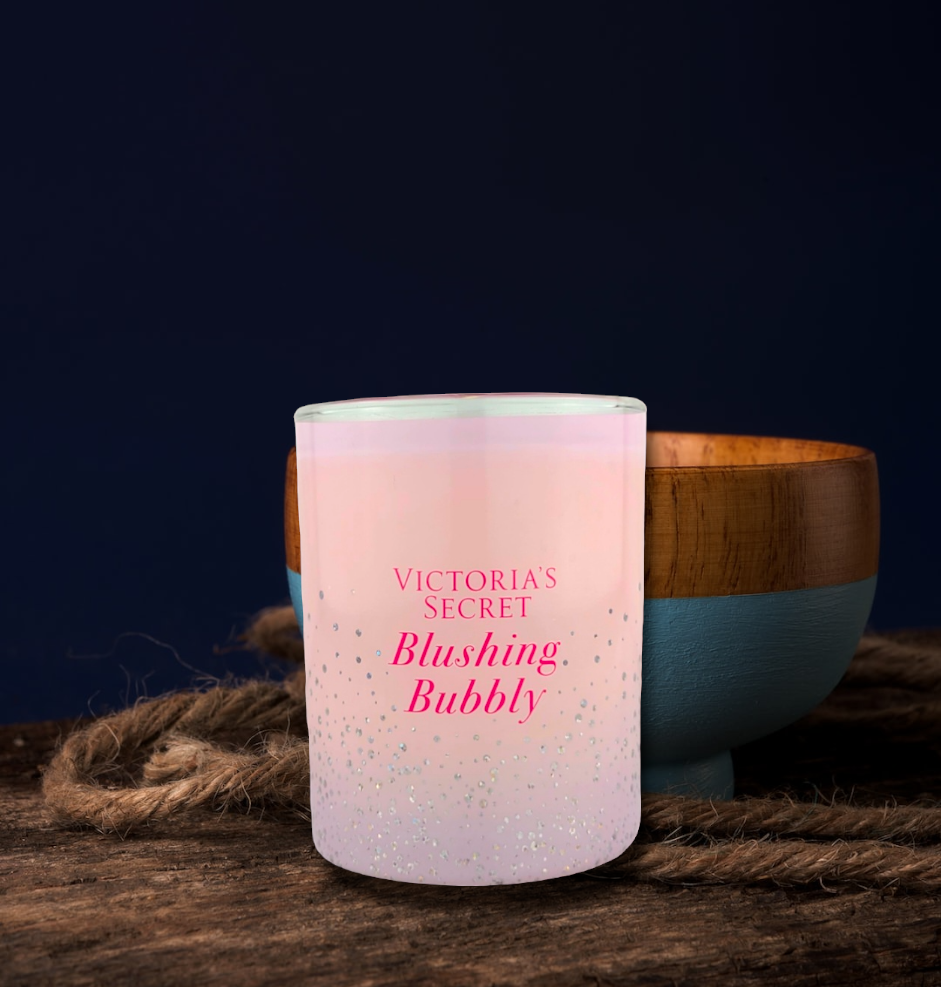 Victoria's Secret Blushing Bubbly Scented Candle 9oz