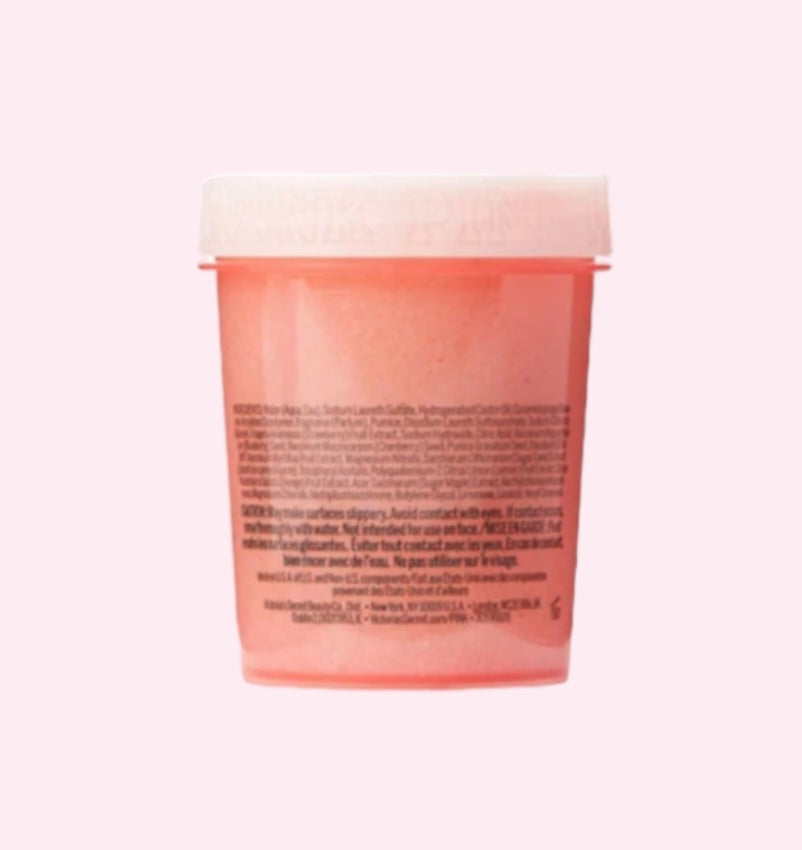 Victoria's Secret Pink Berry Scrub exfoliante corporal potenciador del brillo, 10 oz