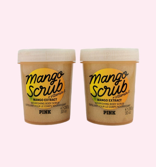 Victoria's Secret Mango Scrub Nourishing Body Scrub 2pc Set