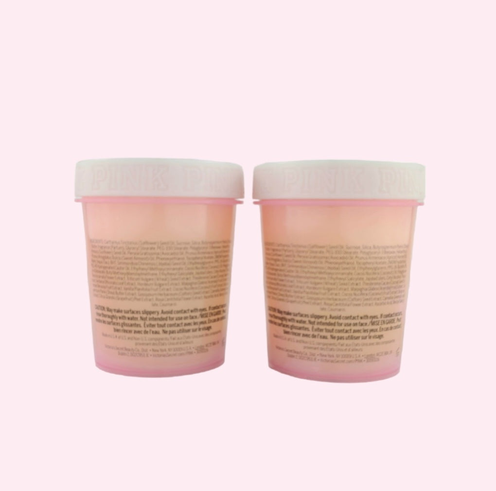 Victoria's Secret Pink Coco Scrub Smoothing Body Scrub 2pc Set