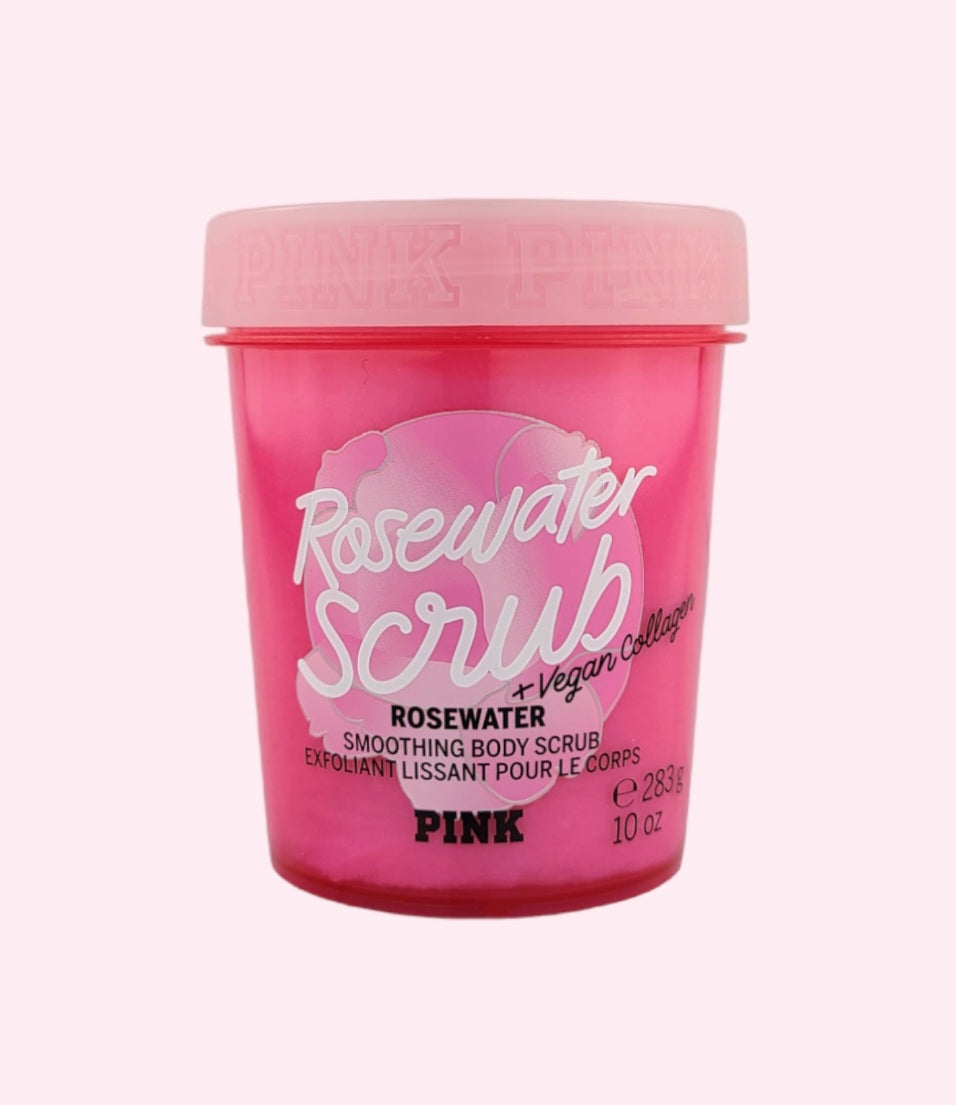 Victoria's Secret Rosewater Scrub exfoliante corporal suavizante 10 oz