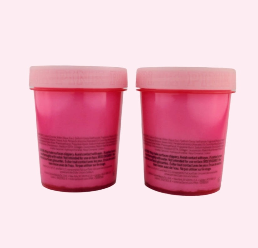 Victoria's Secret Rosewater Scrub exfoliante corporal suavizante, juego de 2 piezas