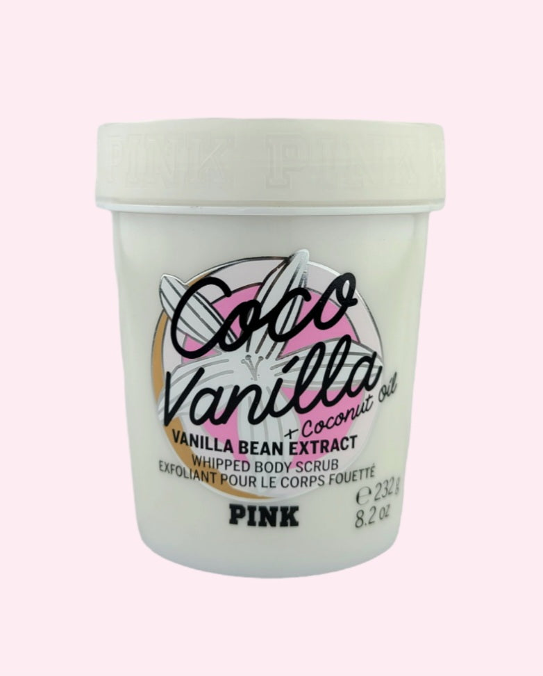 Victoria's Secret Pink Coco Vanilla Whipped Body Scrub 8.2oz