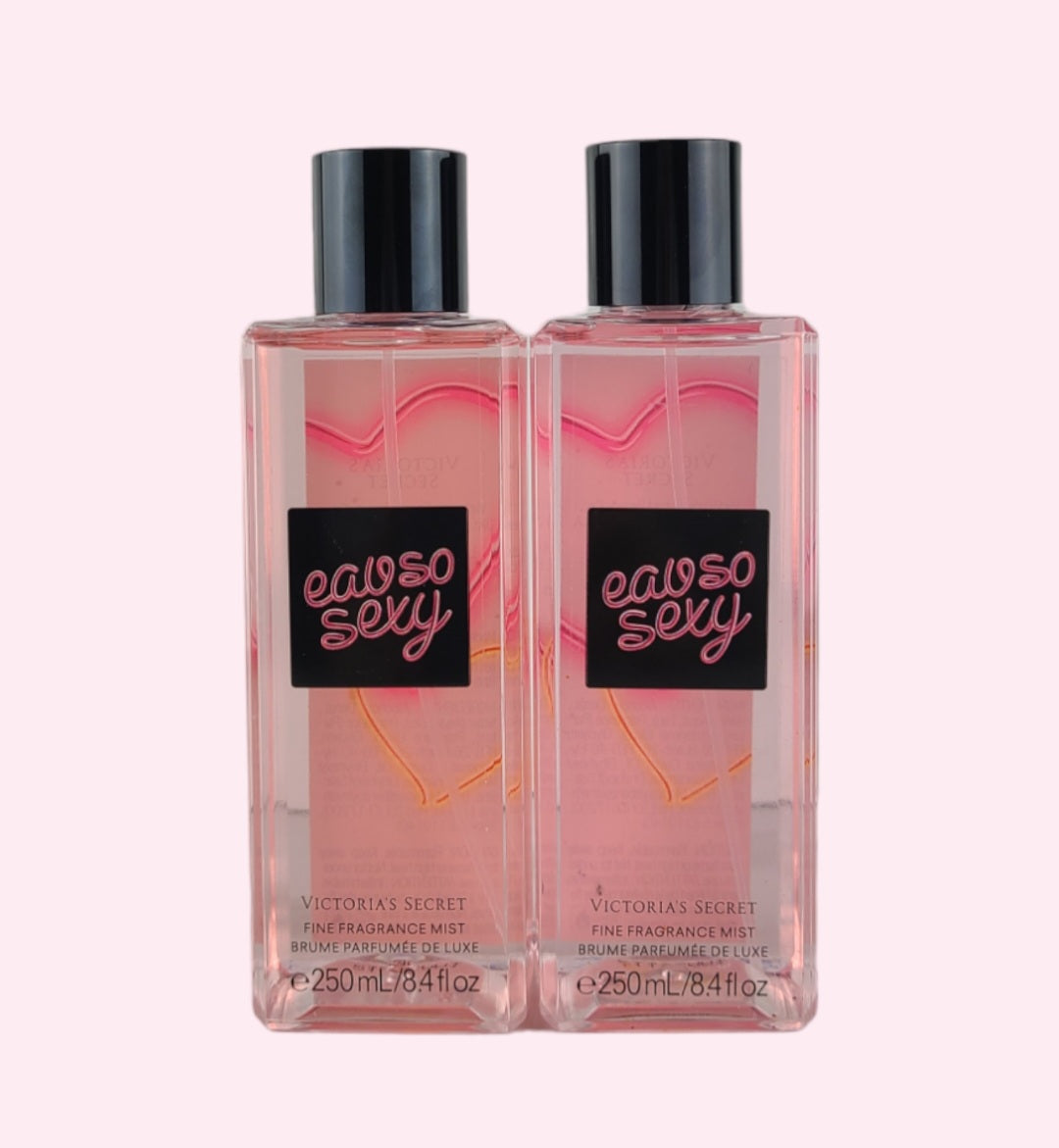 Victoria's Secret Eau So Sexy Juego de 2 piezas de bruma con fragancia fina