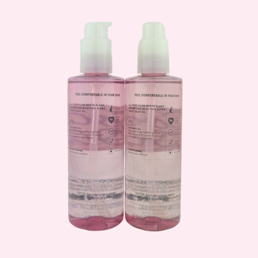 Victoria's Secret PINK Coco Oil Conditioning Body Oil 2pc Set