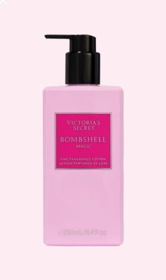 Victoria's Secret Bombshell Magic Loción con fragancia fina, 8.4 oz