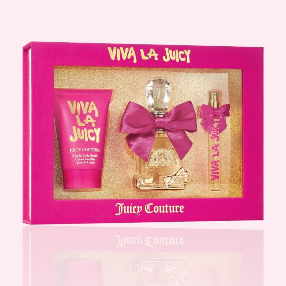 Viva La Juicy Couture Perfume Fine Fragrance Gift Set Set 3pc