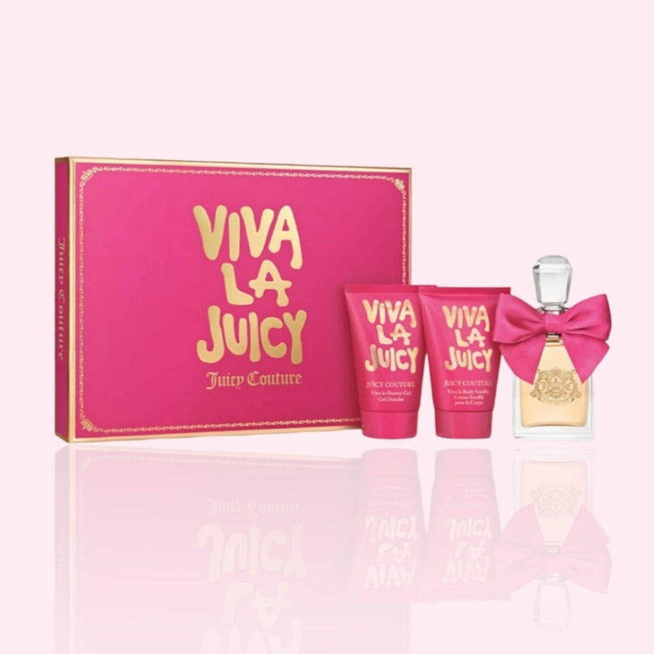 Viva La Juicy Perfume By Juicy Couture Fine Fragrance Gift Set 3pc