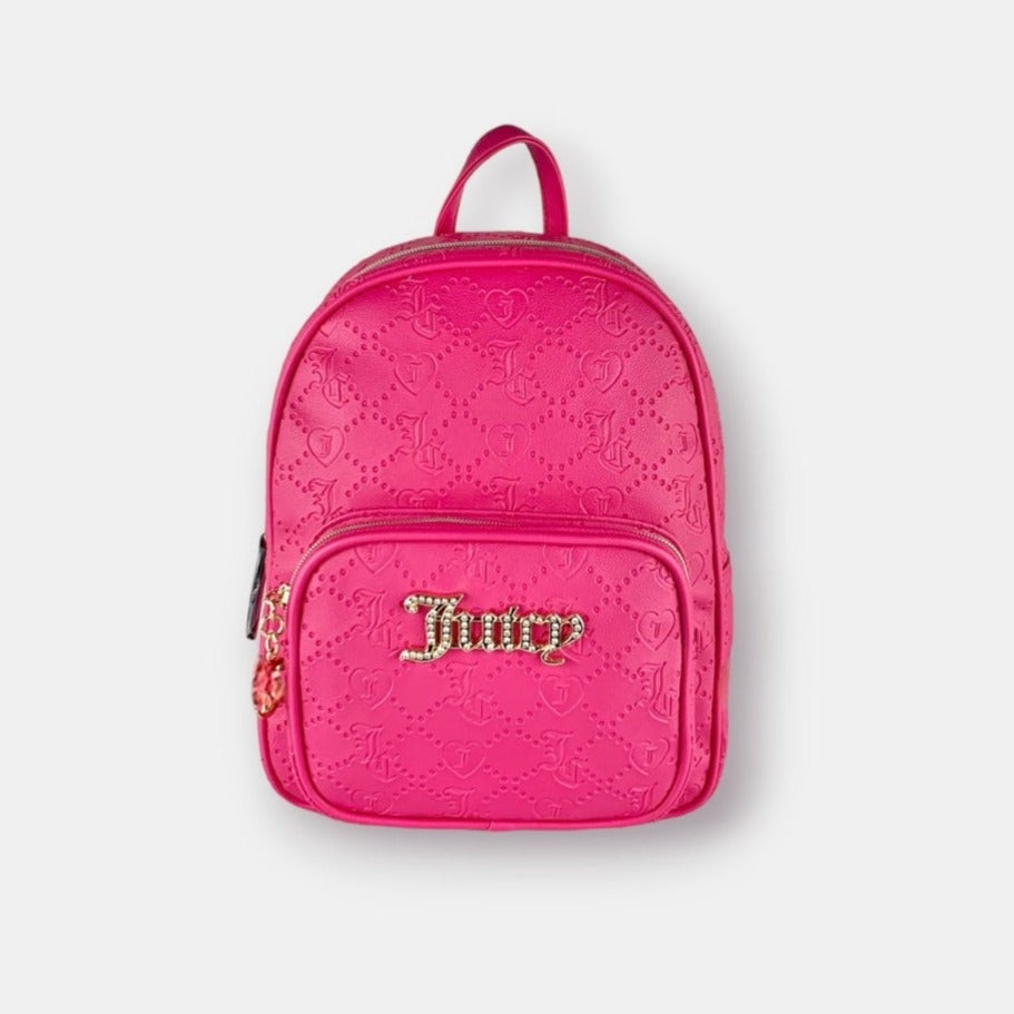 Juicy Couture Mochila Free Love Semi Charmed Rosa intenso