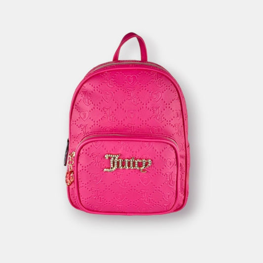 Juicy Couture Free Love Backpack Semi Charmed Hot Pink