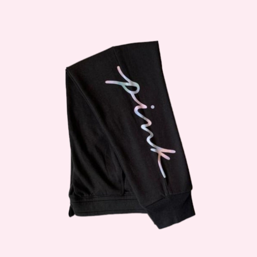 Joggers ajustados con letras de colores en rosa Everyday Lounge de Victoria's Secret