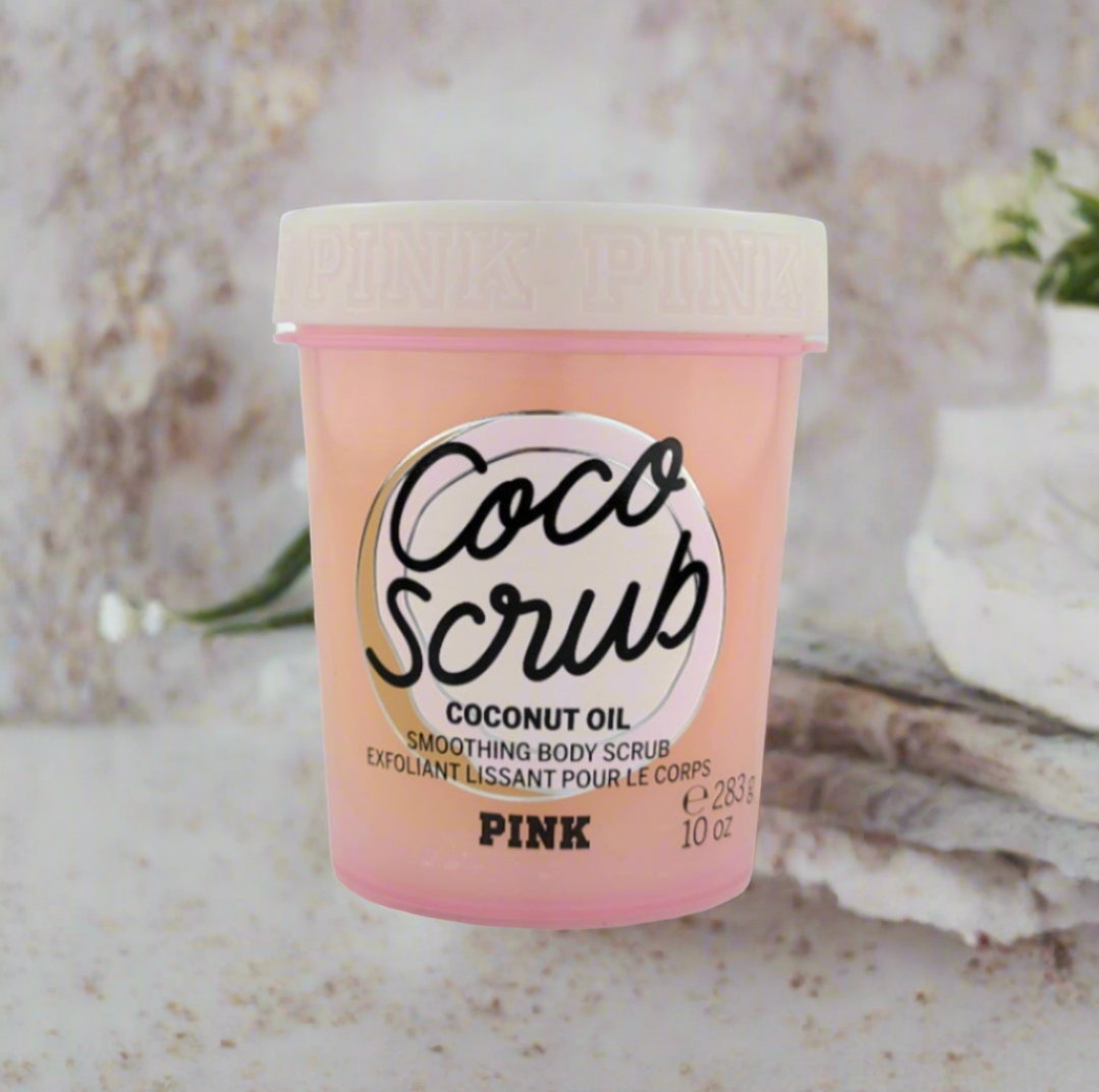 Victoria's Secret Pink Coco Scrub Smoothing Body Scrub 10oz