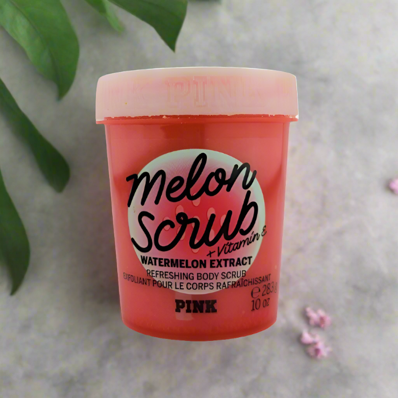 Exfoliante corporal refrescante Pink Melon Scrub de Victoria's Secret, 10 oz