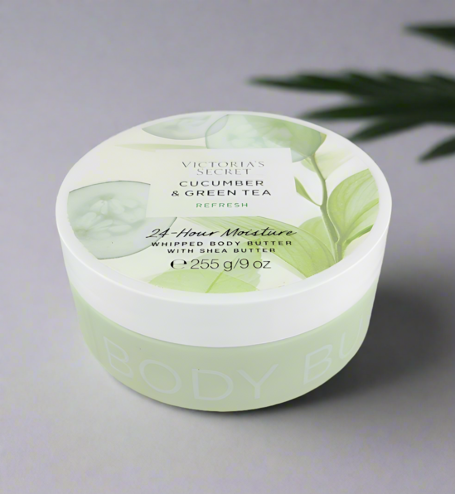 Victoria's Secret Cucumber & Green Tea Whipped Body Cream 9oz