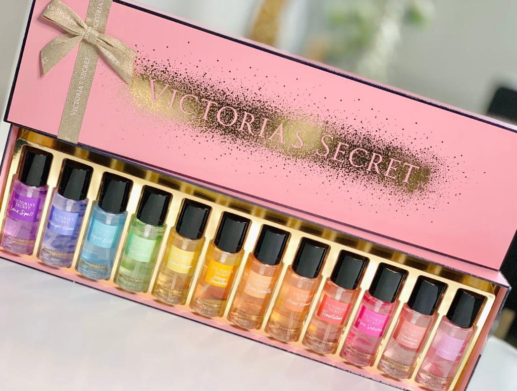 Victoria's Secret 12-Piece Ultimate Fragrance Body Mist Set | Fruity  Favorites, Core Scents & More!