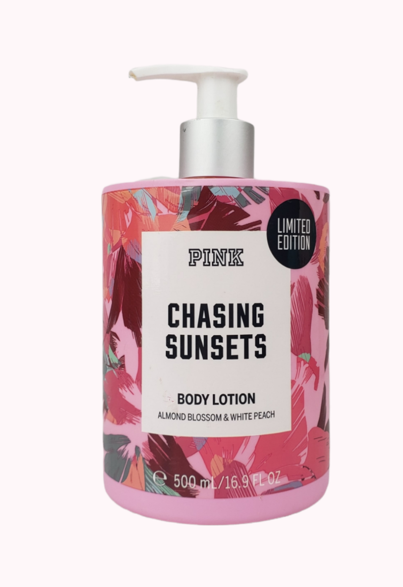 Victoria's Secret Pink Chasing Sunsets Loción corporal 16.9 oz Edición limitada