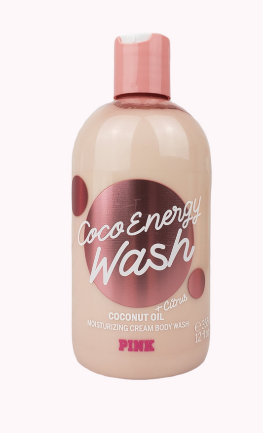 Victoria's Secret Pink Coco Energy gel de baño, 12 oz