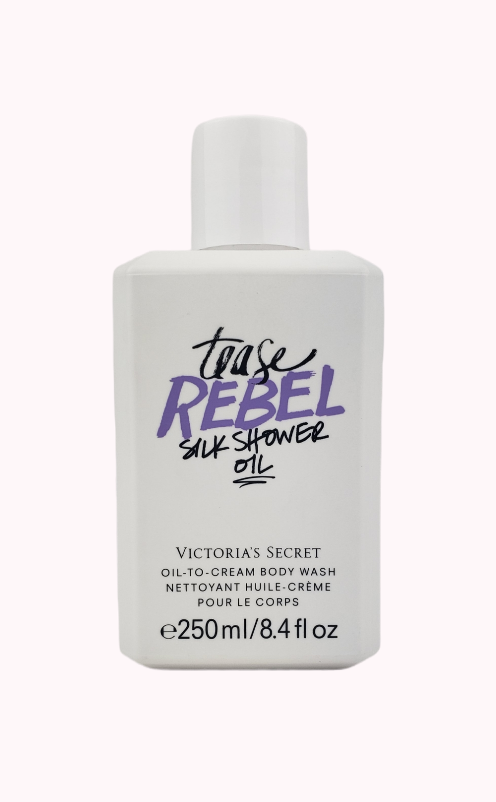 Victoria's Secret Tease Rebel Aceite de ducha de seda, 8.4 oz