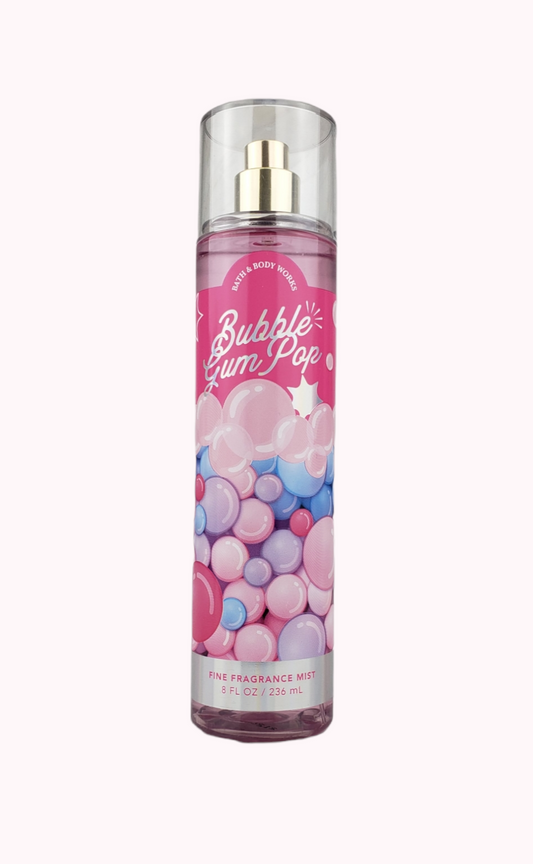 Bath & Body Works Bubble Gum Pop Fine Fragrance Mist 8oz